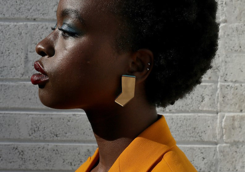 eve ray 'constellations' mismatch earrings