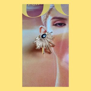 Gold Star Earrings