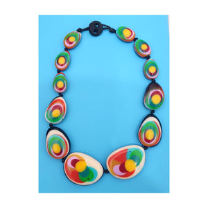 Chunky Resin Necklace - New Paris Collection